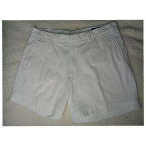 White Polo Shorts